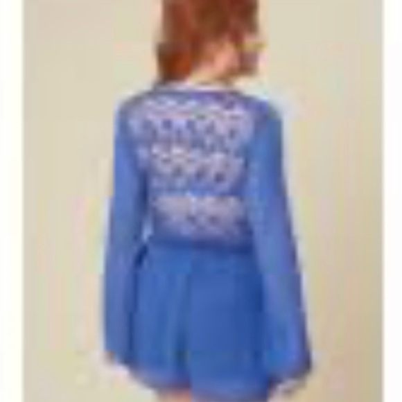 Altar’d State Blue Namimo Romper - Picture 2 of 8